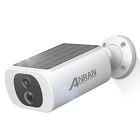 Wireless 2K Solar Battery Security Camera System Home Outdoor CCTV 2Way Audio IR