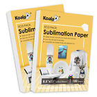 200 Sheets Koala eco Sublimation Paper 8.5x11 for Sublimation Printer Epson 115g