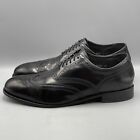 Florsheim Shoes Men's 15 D Oxford Wingtip Black Imperial Medallion Toe Smart