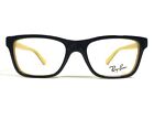 Ray-Ban Kids Eyeglasses Frames RB1536 3660 Black Yellow Square Full Rim 46-16-12
