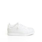 BERLUTI 1490$ White Braided Leather Stellar Low Top Sneakers