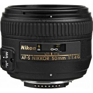(Open Box) Nikon AF-S FX NIKKOR 50mm F/1.4G Standard Prime F-Mount Lens #3