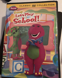 Barney - Lets Play School (DVD, 1999, Classic Collection)