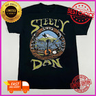 Rare Steely Dan Band 1993 T-Shirt Short Sleeve Black All Size Unisex S-5XL