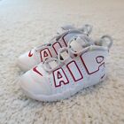 Nike Air Shoes 9C Sneakers More Uptempo TD White Boys Toddler Baby DJ5990-100