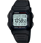 Casio W800H-1AV, Digital Watch, Resin Band, Stopwatch, Alarm, 10 Year Battery