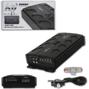 Audiopipe APMN-1300 1-channel Mono Block Car Audio Amp Amplifier 1000w Max