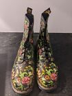 THE ORIGINAL FLORAL DOC MARTENS AIR WAIR BOOTS WITH BOUNCING SOLES  SZ.9
