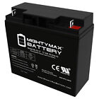 Mighty Max ML18-12 - 12V 18AH CB19-12 SLA AGM Rechargeable Deep Cycle Replacemen