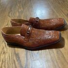 Lucio Ricci Faux Alligator Dress Shoes Oxford Loafers Size 15