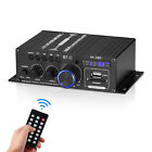 Mini Digital Audio Amplifier Bluetooth Receiver USB Music Player Home Car Amp FM