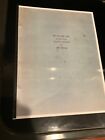 Classic script THE TWILIGHT ZONE 1959 5th episode ROD SERLING - RON HOWARD