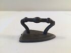 Vintage Child's Toy Cast Iron Metal Iron with Iron Handle