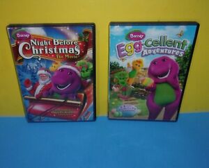 Barney: Egg-cellent Adventures and Barney Night Before Christmas The Movie DVD