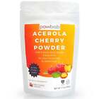 powbab Acerola Cherry Powder - 100% Organic Acerola Vitamin C, 218 serv (7.7 oz)