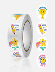 500pcs/roll 1inch Reward Stickers for Kids, Kindergarten Encouragement, NEW