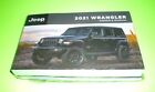 2021 JEEP WRANGLER OWNERS MANUAL SET GUIDE w/case 21 NEW sport sahara rubicon