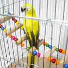 Parrot Pet Bird Wood Ladder Climb Cableway Hamster Toys Rope Parrot Toy Bird Ca