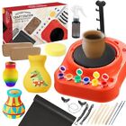 Pottery Wheel for Kids - Complete Pottery Kit for Red Kids Pottery Wheel