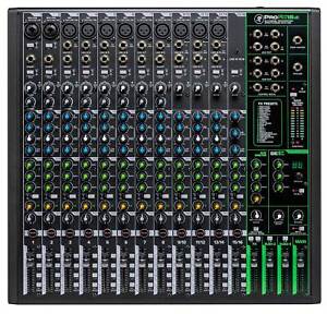 Mackie ProFX16v3 16-Channel 4-Bus Professional Effects Mixer w/USB ProFX16 v3