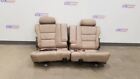97 TOYOTA LAND CRUISER 80 SERIES SECOND ROW REAR SEAT ASSEMBLY TAN LEATHER