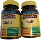Lot Of 2 Multi Tablets w/ Iron Nutritional Support Exp2025 130ct/each #5182