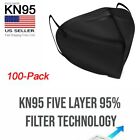 [100 Pack] KN95 Protective 5 Layer Face Mask BFE 95% PM2.5 Disposable Respirator