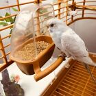 No Mess Bowl Auto Cage Bird Feeder Cup  Automatic Parrot Canary Small Cockatiel