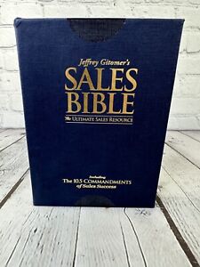 Jeffrey Gitomer's SALES BIBLE Ultimate Sales Resource 10.5 Commandments DVD’s