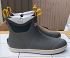 Xtratuf Men's Ankle Deck Explorer Grade Grey/Yellow Boots - Size 9 SU OG
