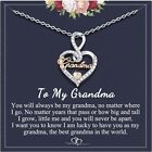 Personalized Gift for Grandma Pendant Necklace Jewelry Gifts For Birthday