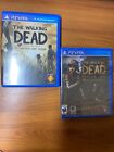 Walking Dead Season 1+2 Playstation PS Vita Games Lot Please READ