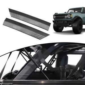 For Ford Bronco 2/4-Door Accessories 2021-2024 Pillar Roll Bar Cover Protector (For: 2021 Ford Bronco Big Bend)