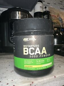 Instantized BCAA 5000 Powder, Unflavored, 12.16 oz (345 g)
