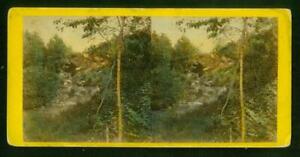 New Listinga888, E & H T Anthony Stereoview, # -, View on the Upper Lake-Tinted, 1870s