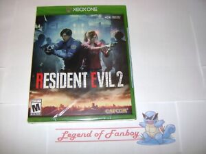 New * Resident Evil 2 HD Remake - Xbox One + Series X * Sealed Game * Zombies