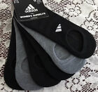 Women Adidas Superlite Aeroready No-Show Socks Shoe 5-10 … 6 Pair Black/Gray New