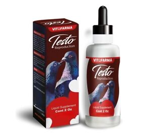 TESTO REPRODUCTION INCREASED FERTILITY- BREEDING SUPPLEMENT FOR PIGEON 60ML
