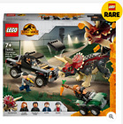 LEGO 76950 Jurassic World Triceratops Dinosaur Pickup Truck Toy