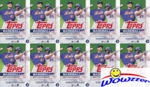 (10) 2022 Topps Update Baseball EXCLIUSIVE Factory Sealed HANGER Box-670 Cards!