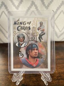 New Listing2023 Panini Illusions CJ Stroud Rookie RC King Of Cards #17 Houston Texans