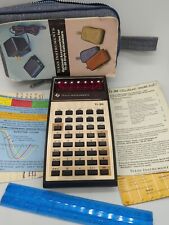 Vintage 1970’s Texas Instruments TI-30 Calculator w/ Case Red Display Working