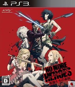 No More Heroes heroes of paradise PS3 Marvelous Sony PlayStation 3 From Japan