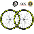 SUPERTEAM Cyclocross Bike Clincher Carbon Wheelset 50mm Disc Brake Bicycle Wheel