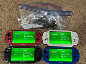 Sony PlayStation PS Vita OLED (PCH-1000) Firmware FW 3.65, 128GB - Ship in 1-DAY