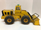 Tonka Mighty Front End Loader Black Wall Tires Early Model Parts or Restore L@@K