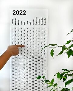 2022 Bubble Wrap Poster Sized Wall Calendar with a Bubble to Pop Everyday
