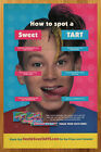 2000 Nestle SWEET TARTS Candy Vintage Print Ad/Poster Original 90s Food Pop Art
