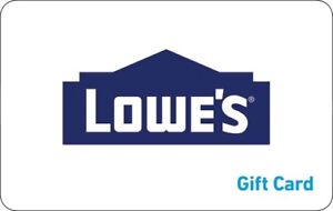 New ListingLowes E Gift Card $200