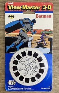 SEALED Viewmaster 3D BATMAN, Joker Tyco DC comics View Master Vintage